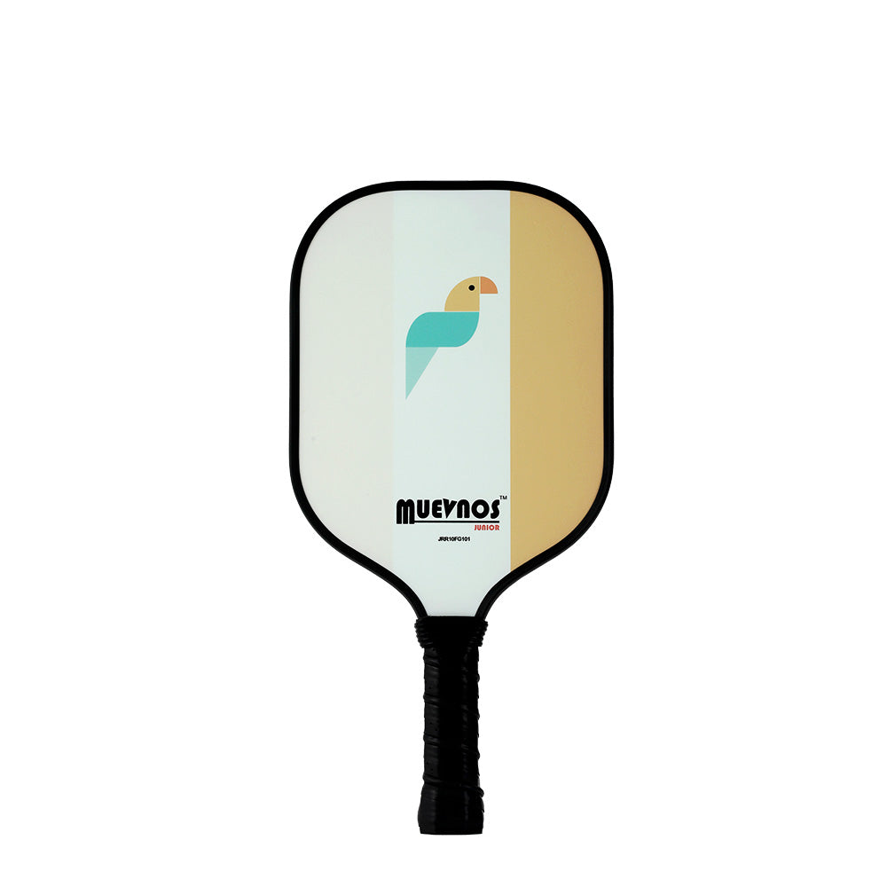 Graphic showing front view of muevnos junior paddle
